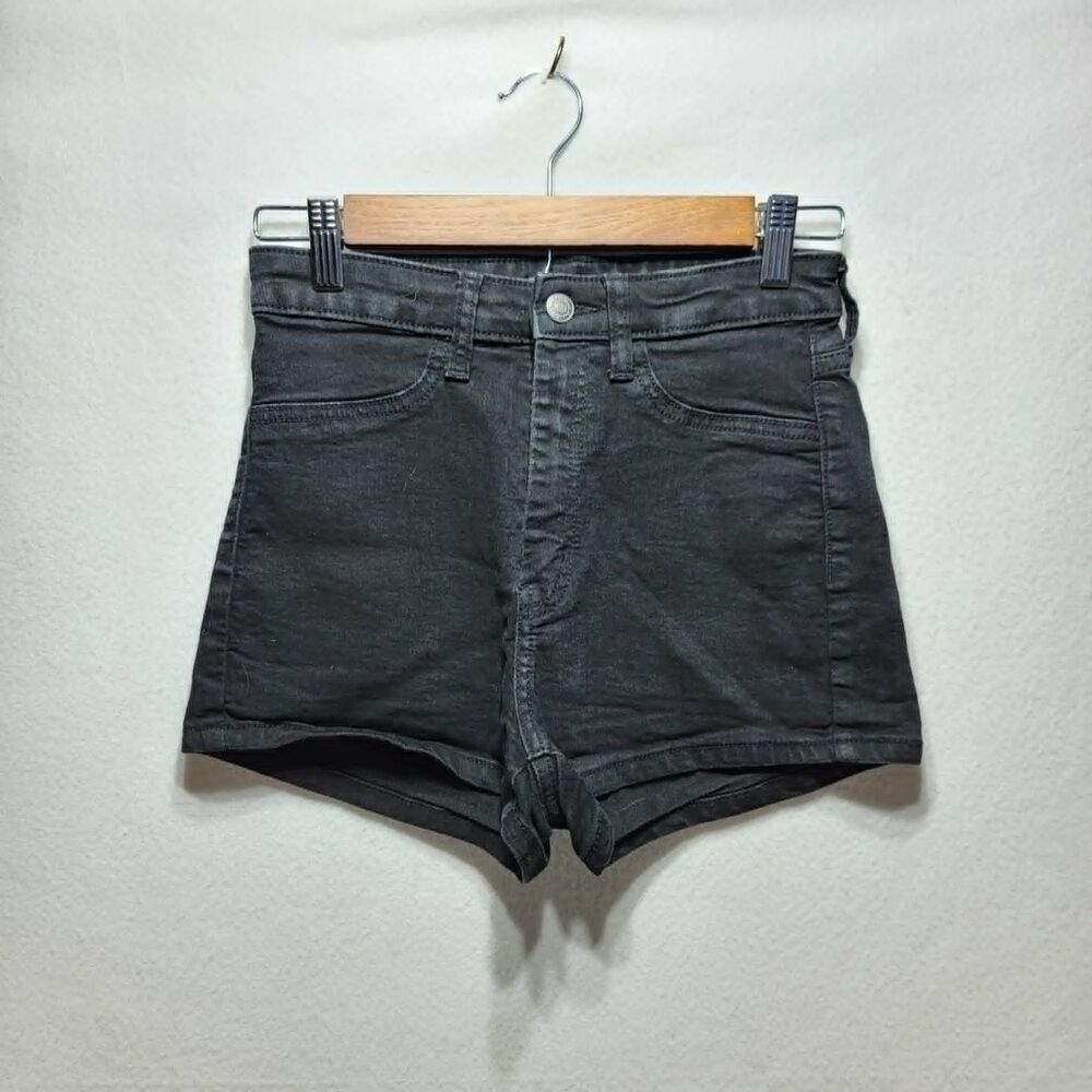 Wild Fable Women's Shorts Highest Rise Bermuda Black Size 6/28